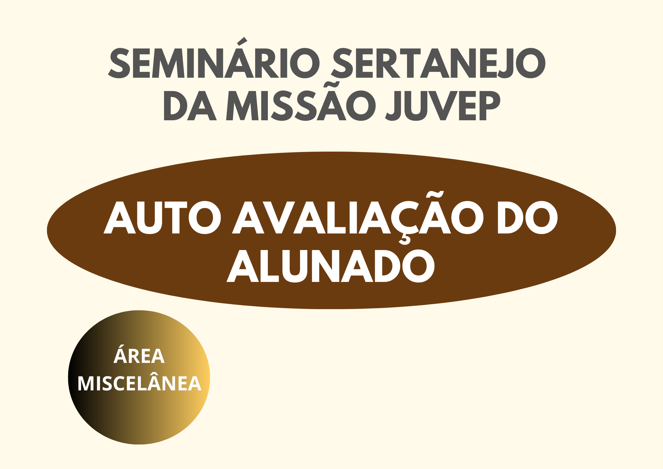 Auto-avaliação do alunado