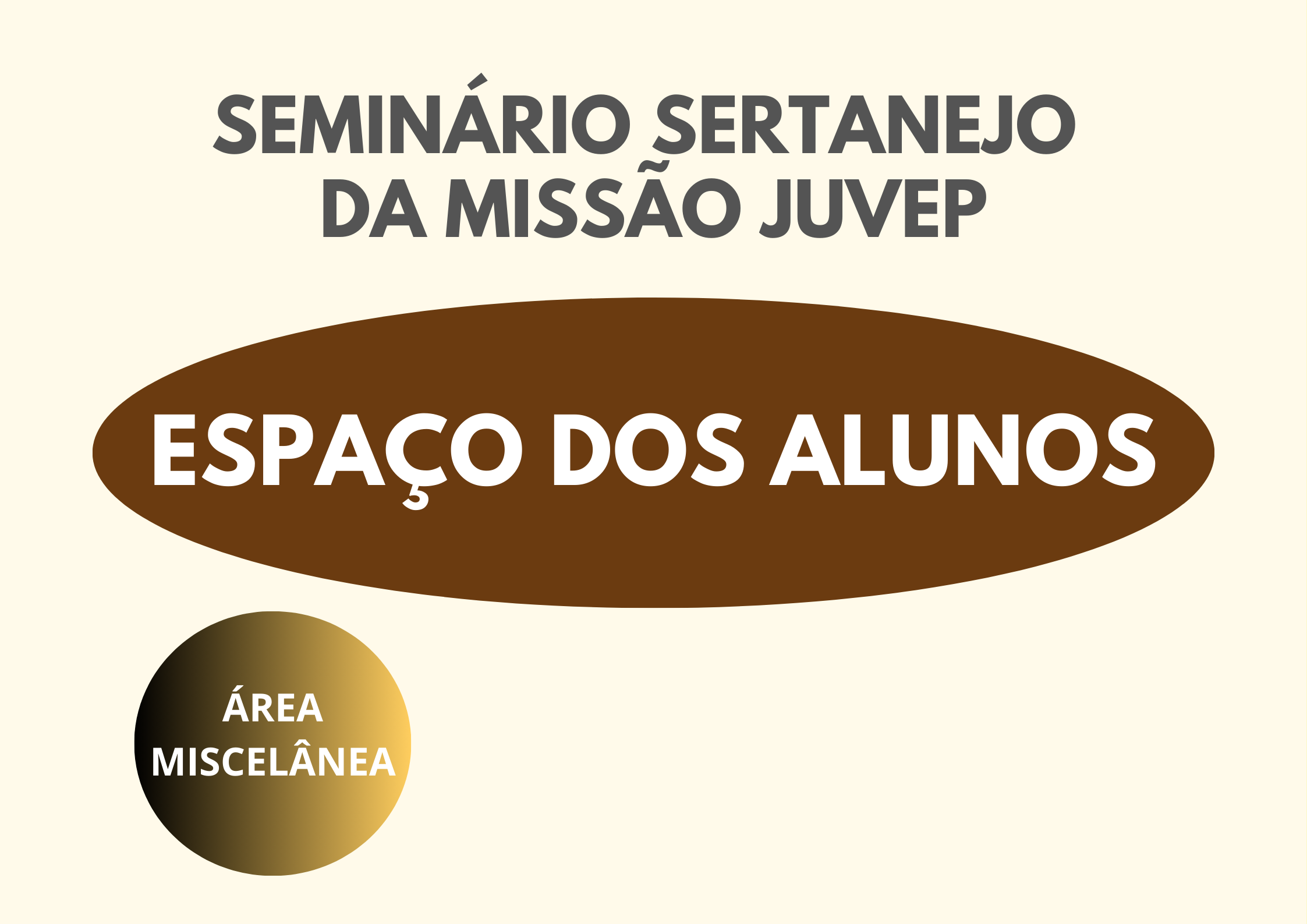 Espaço dos alunos