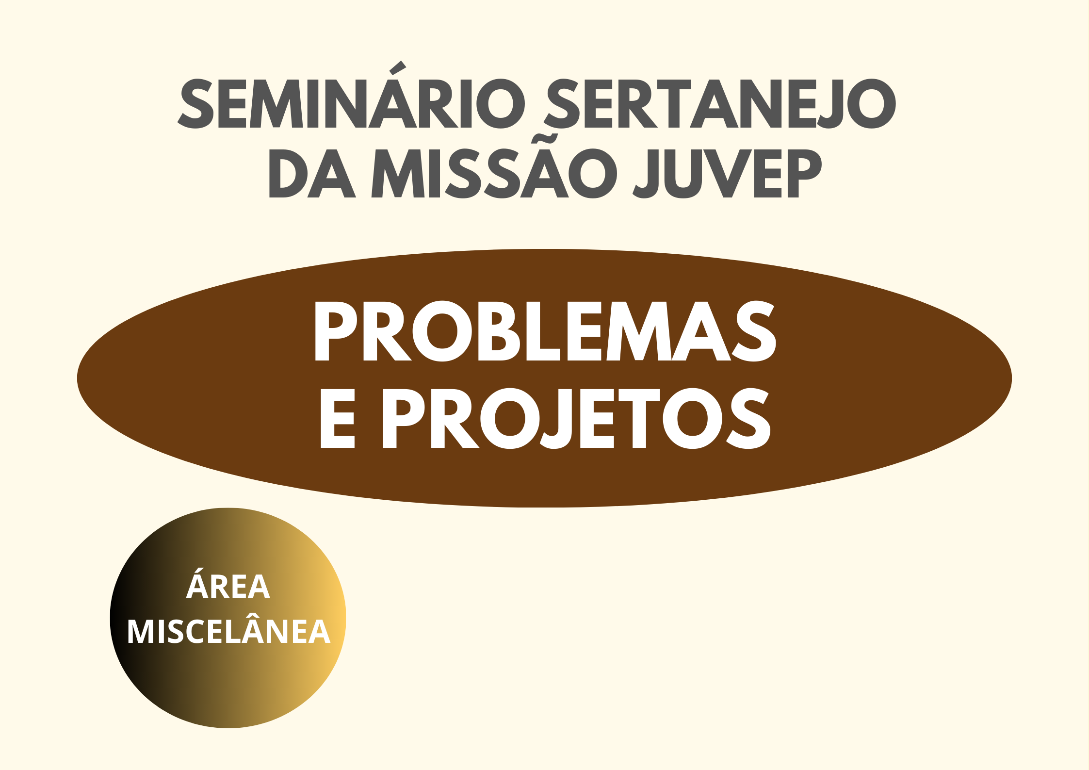 Problemas & Projetos