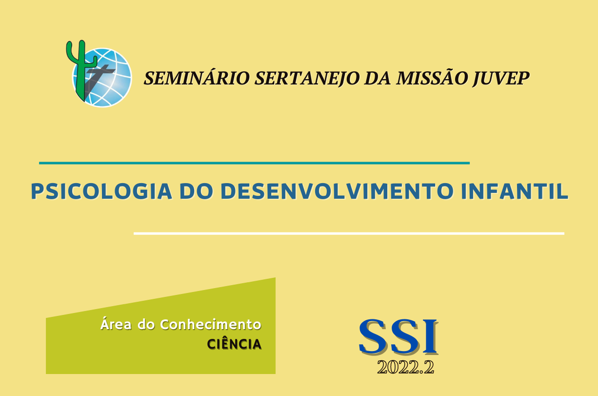 Psicologia do Desenvolvimento Infantil - 2022.2