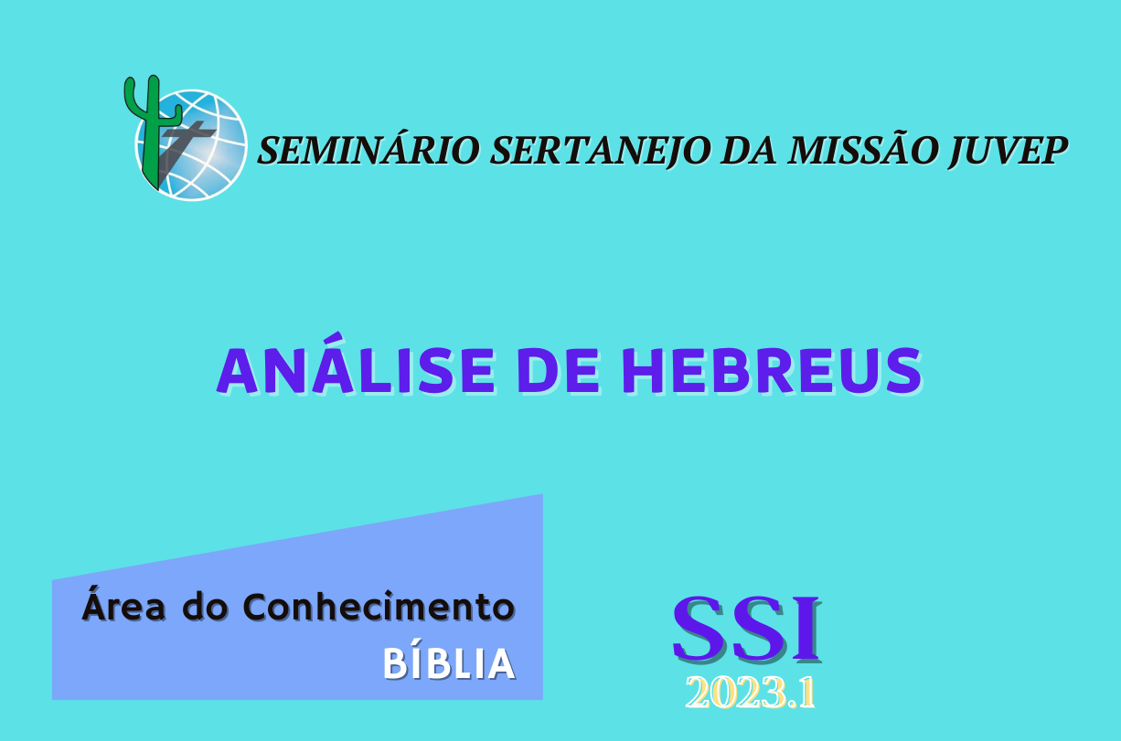 Análise de Hebreus - 2023.1