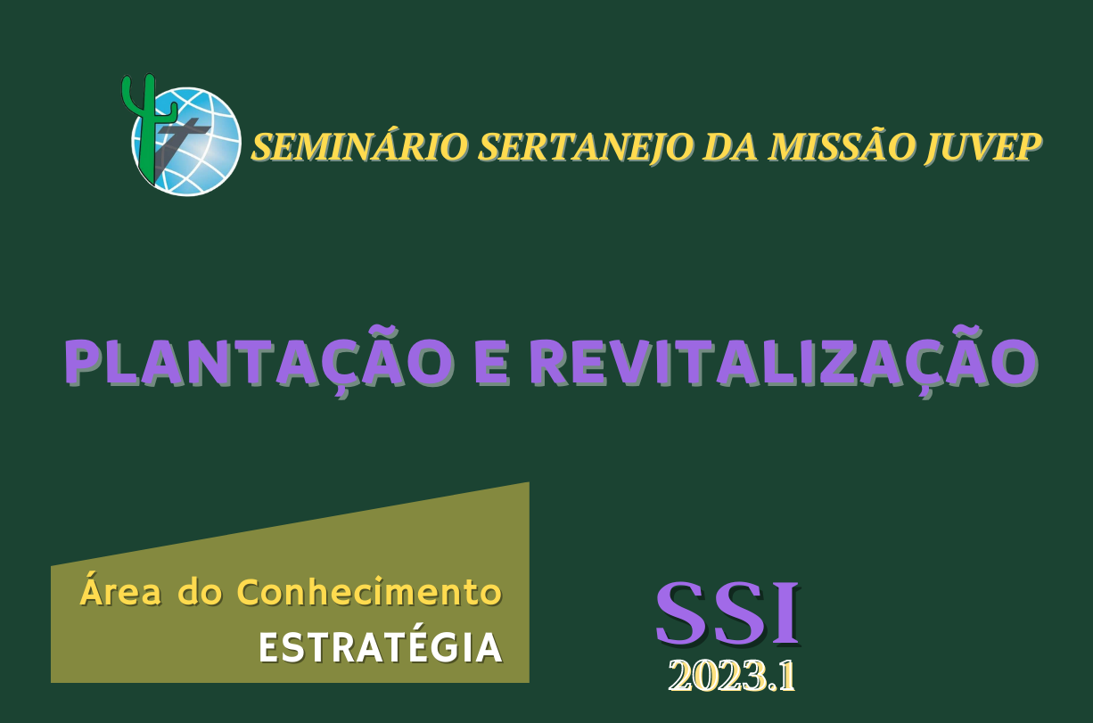 Plantação e Revitalização de Igrejas - 2023.1