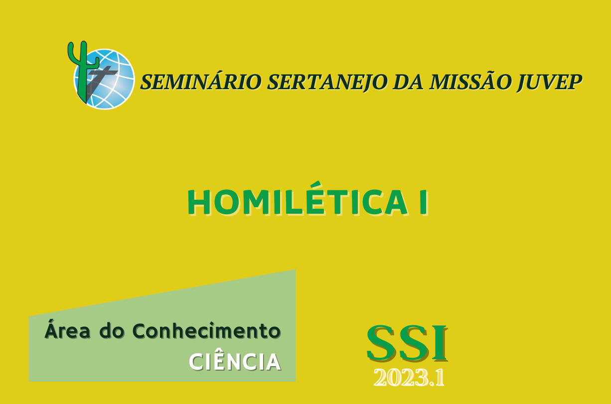 Homilética I - 2023.1