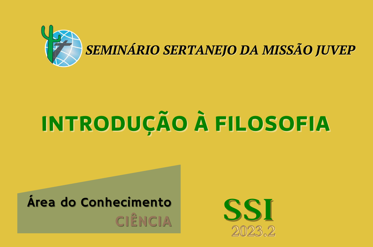 Introdução à Filosofia - 2023.2