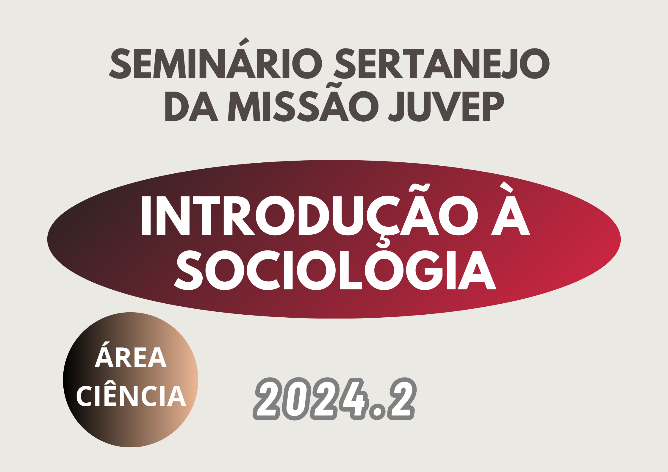 Introdução à Sociologia - 2024.2